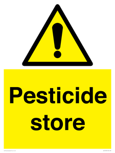Pesticide store